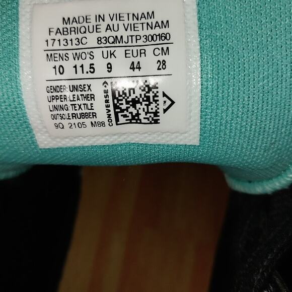 Men's Converse All Star NBA JAM Size 10 High Top, 'He's on Fire" - Picture 3 of 5